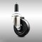 Service Caster 4 Inch 316SS Soft Rubber Wheel Swivel 1 Inch Expanding Stem Caster SCC SCC-SS316EX20S414-SRS-1 - alternate 2